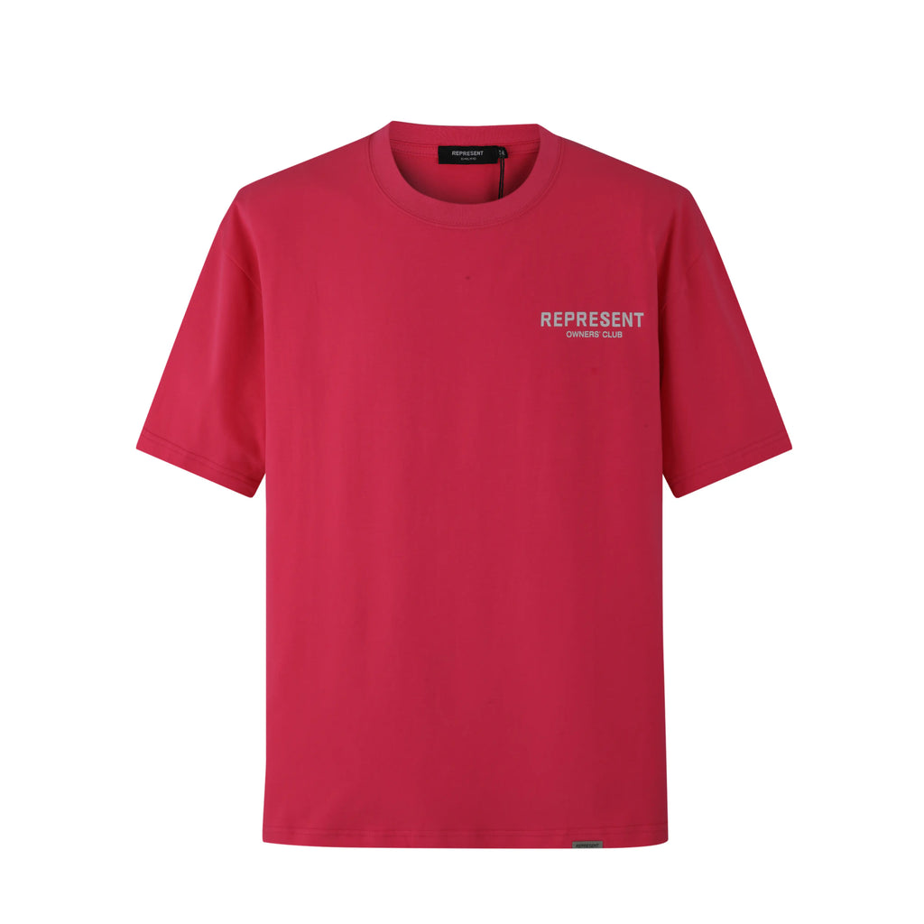 Camiseta 88500  Oversize Fucsia Para Hombre