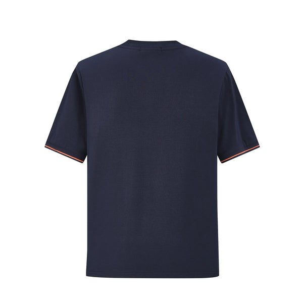 Camiseta 66430 Basica Azul Oscuro Para Hombre