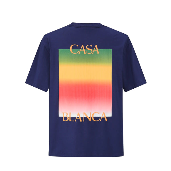 Camiseta 88764 Azul OscuroOversize Para Hombre
