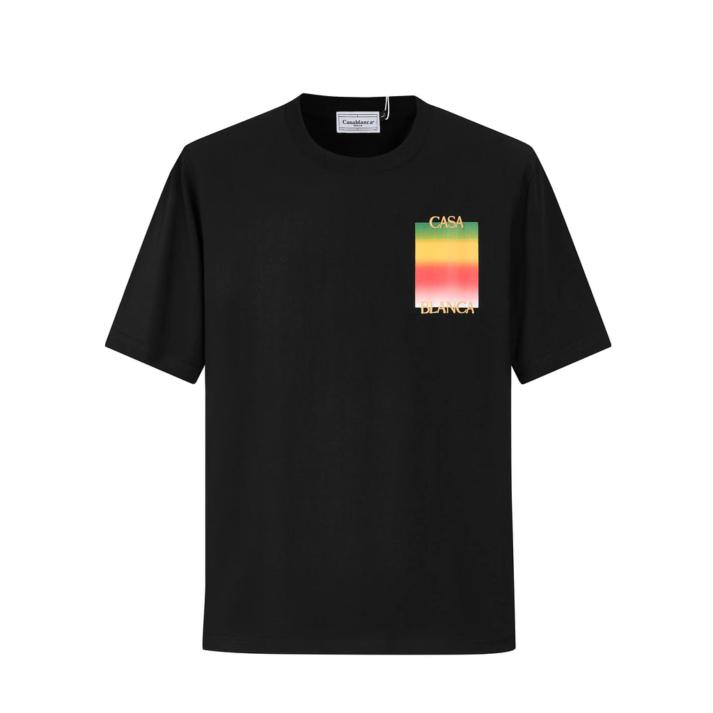 Camiseta 88764 Negra Oversize Para Hombre