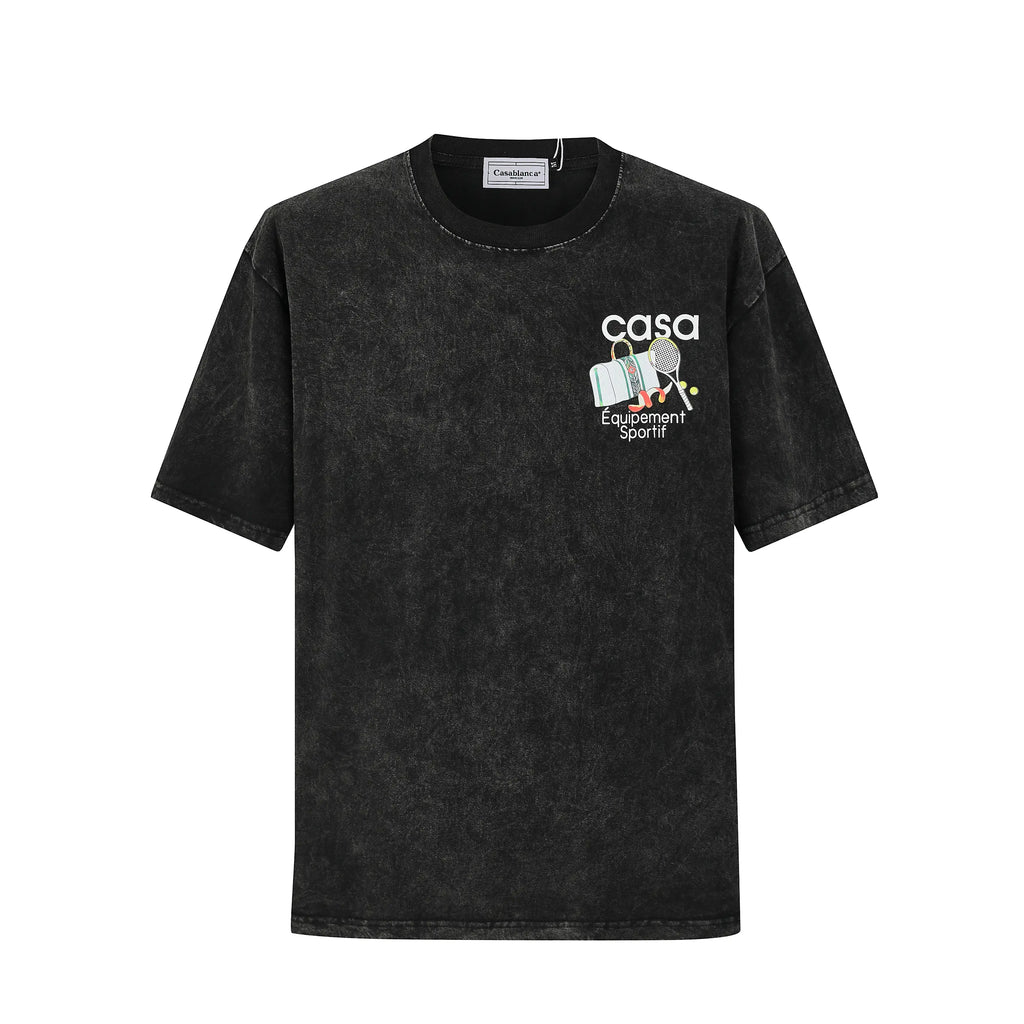 Camiseta 88765 Oversize Negra Pickling Para Hombre