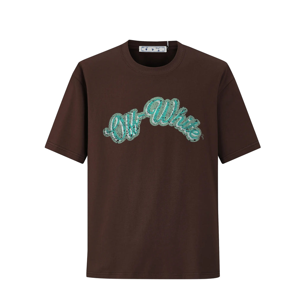 Camiseta 88761 Café Oversize Para Hombre