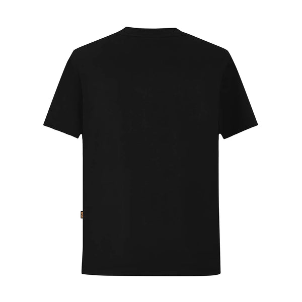 Camiseta 36020 Estampada Negra Para Hombre