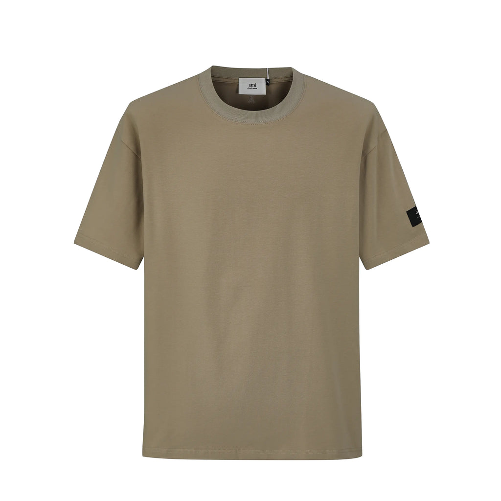 Camiseta 88752 Oversize Verde Grisáceo Para Hombre