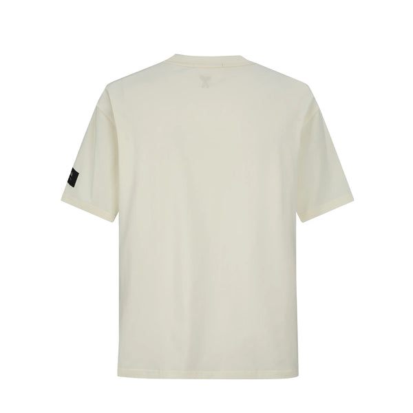 Camiseta 88752 Oversize Beige Para Hombre