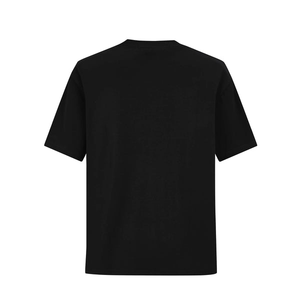 Camiseta 88754 Oversize Negro Para Hombre