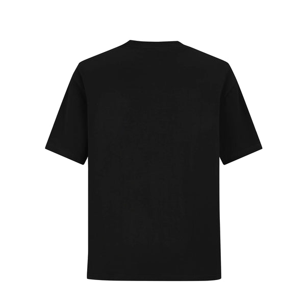 Camiseta 88753 Oversize Negro Para Hombre