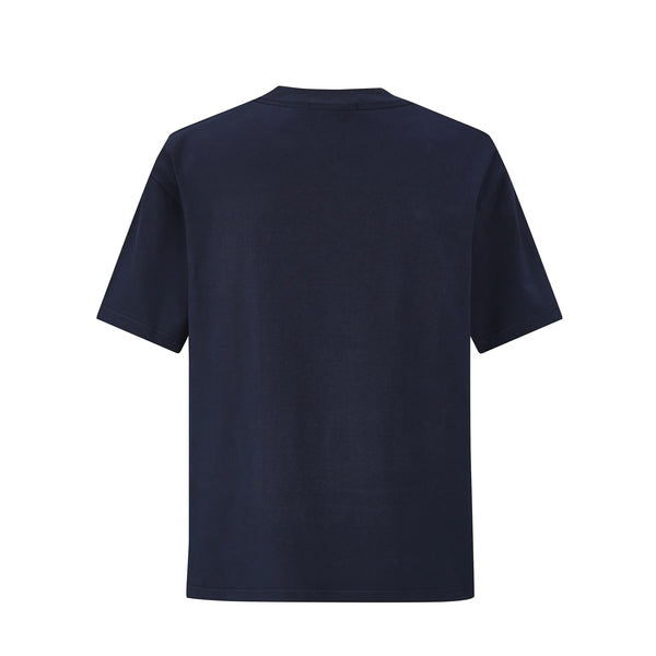 Camiseta 88753 Oversize Azul Oscuro Para Hombre