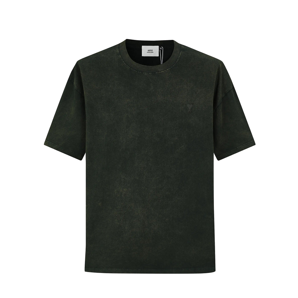 Camiseta 88753 Oversize Verde Oscuro Para Hombre