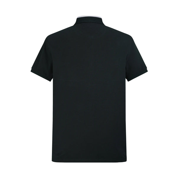 Camiseta 93010 Tipo Polo Verde Oscuro Para Hombre