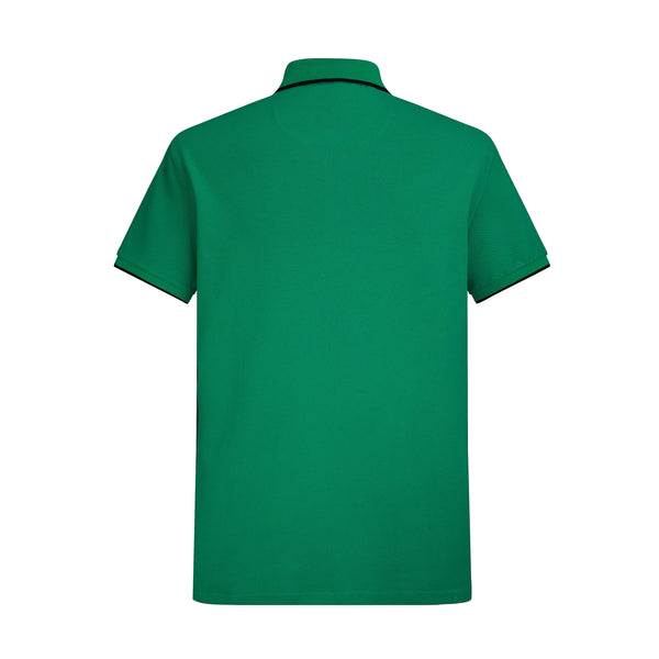 Camiseta 93006 Tipo Polo Verde Para Hombre