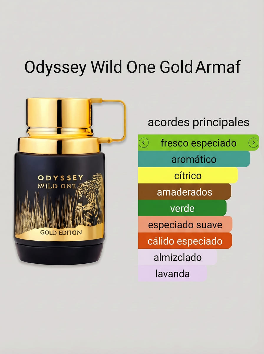 ODYSSEY WILD ONE GOLD ARMAF 100 ML