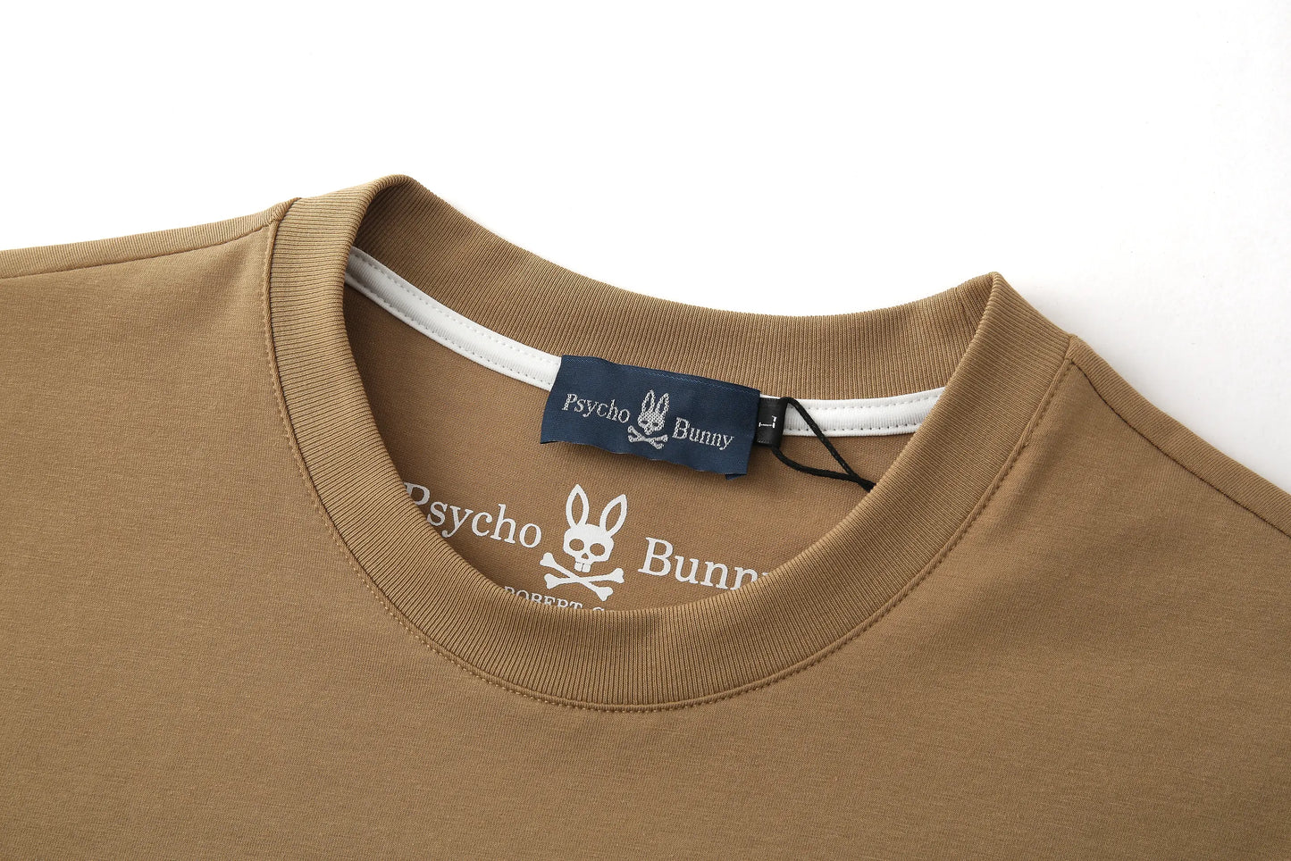 Camiseta 66430 Básica Café Para Hombre