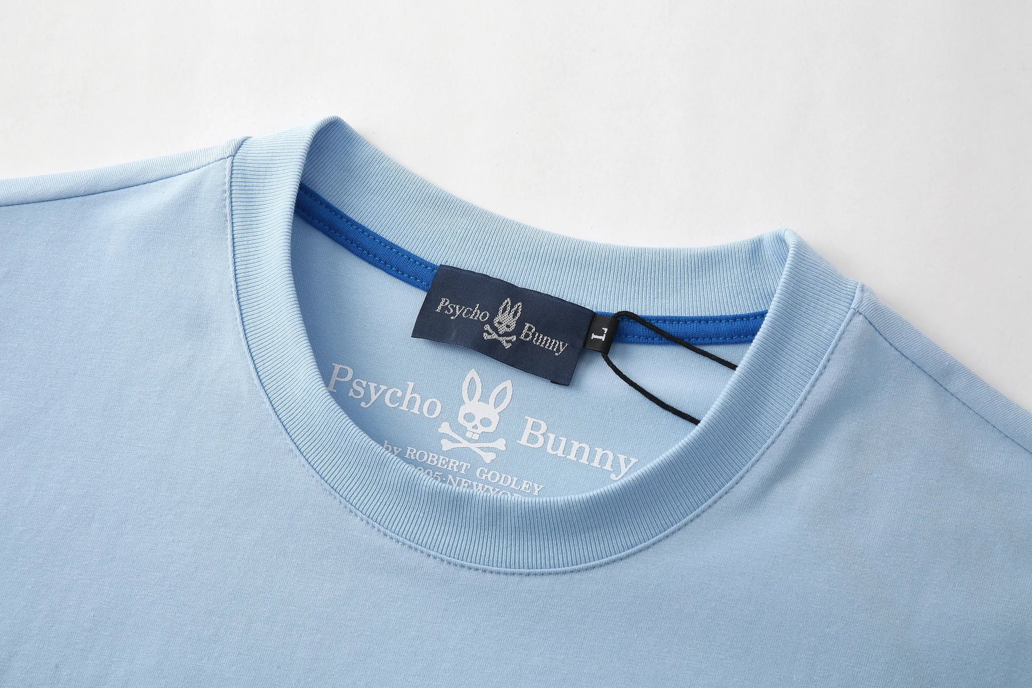 Camiseta 66430 Básica Azul Para Hombre