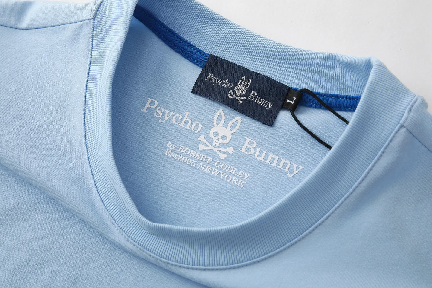 Camiseta 66430 Básica Azul Para Hombre