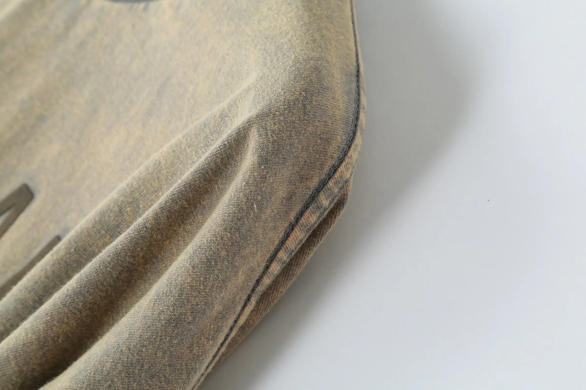 Camiseta 528001 Oversize Pickling Gris Para Hombre