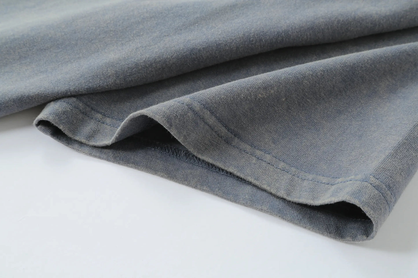 Camiseta 528001 Oversize Pickling Gris Azul Para Hombre