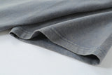 Camiseta 528001 Oversize Pickling Gris Azul Para Hombre