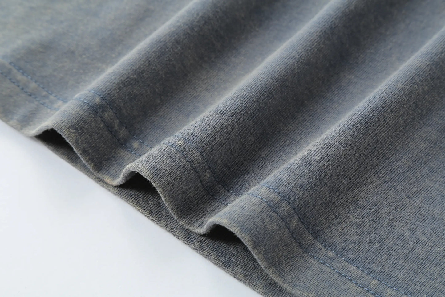 Camiseta 528001 Oversize Pickling Gris Azul Para Hombre