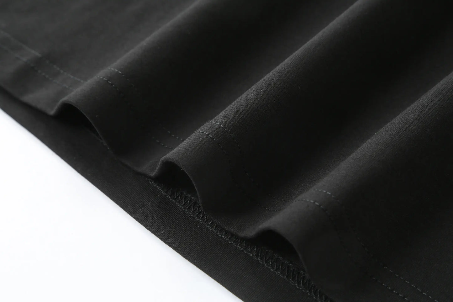 Camiseta 528002 Oversize Negra Para Hombre