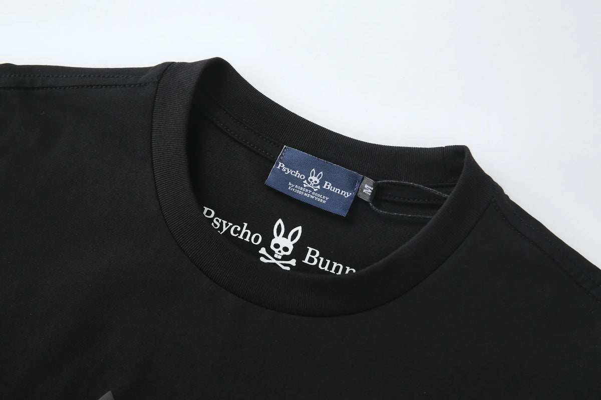 Camiseta 834006  Oversize Negra Para Hombre