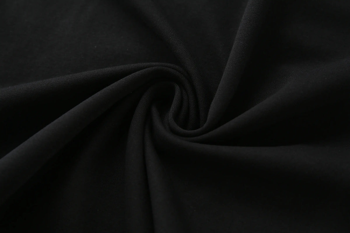 Camiseta 834006  Oversize Negra Para Hombre
