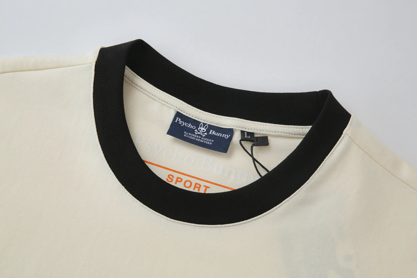 Camiseta 66632 Básica Crema Para Hombre