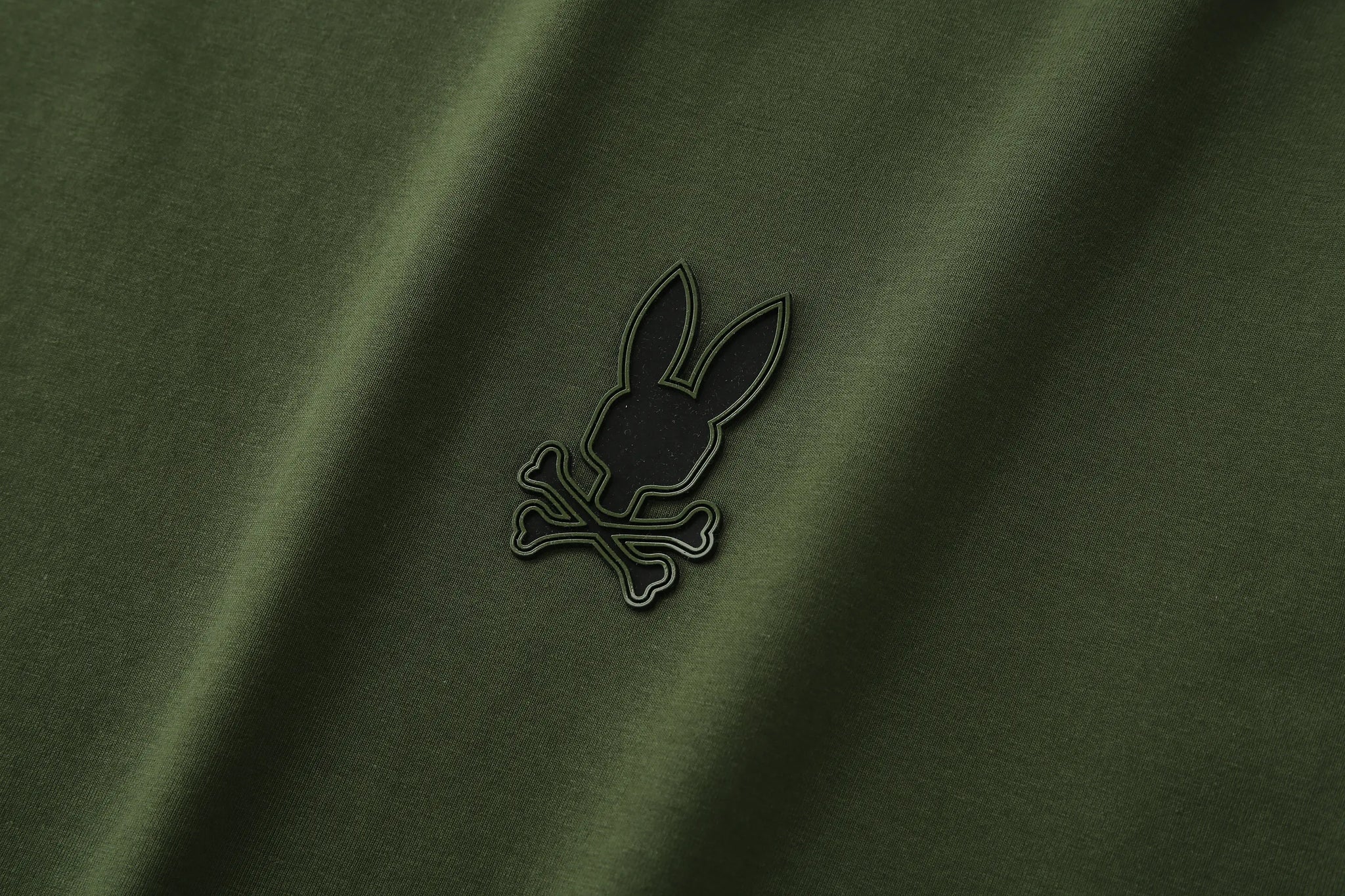 Camiseta 66632 Básica Verde Oscuro Para Hombre