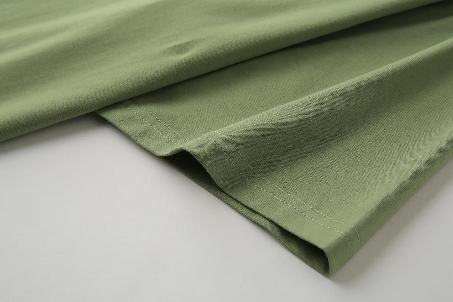 Camiseta B66002 Básica Verde Para Hombre