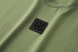 Camiseta B66002 Básica Verde Para Hombre
