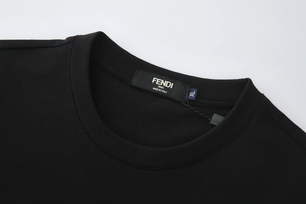 Camiseta 166075 Estampada Negra Para Hombre