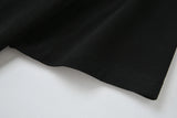 Camiseta 166075 Estampada Negra Para Hombre