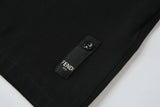 Camiseta 166075 Estampada Negra Para Hombre