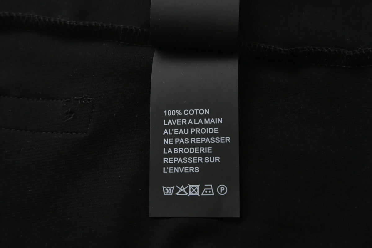 Camiseta 166075 Estampada Negra Para Hombre