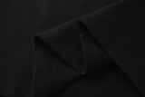 Camiseta 834010  Oversize Negra Para Hombre