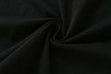 Camiseta 834010  Oversize Negra Para Hombre