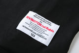 Camiseta 88627 Oversize Negra Para Hombre