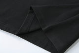 Camiseta 88548 Oversize Negra Para Hombre