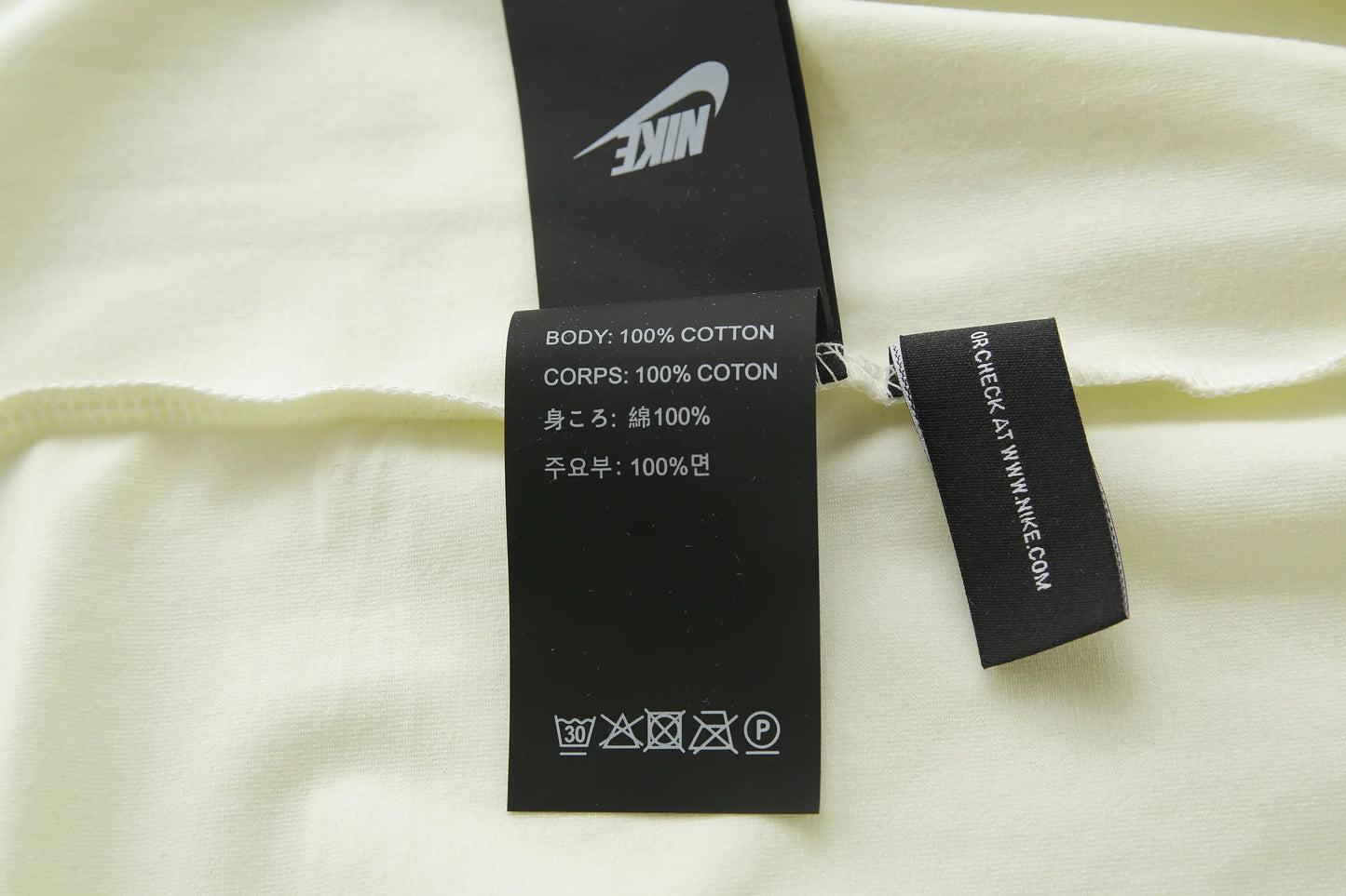 Camiseta 786542 Básica Crema  Para Hombre