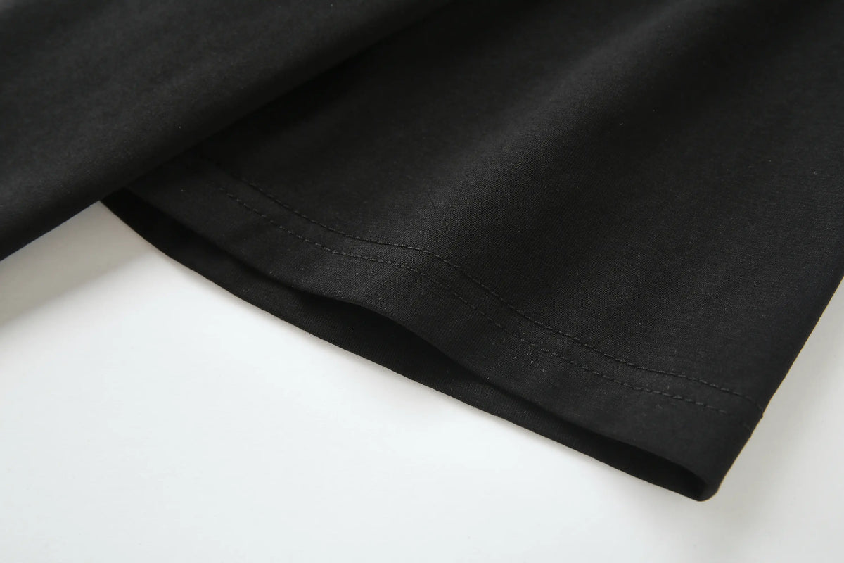 Camiseta 166011 Negra Para Hombre