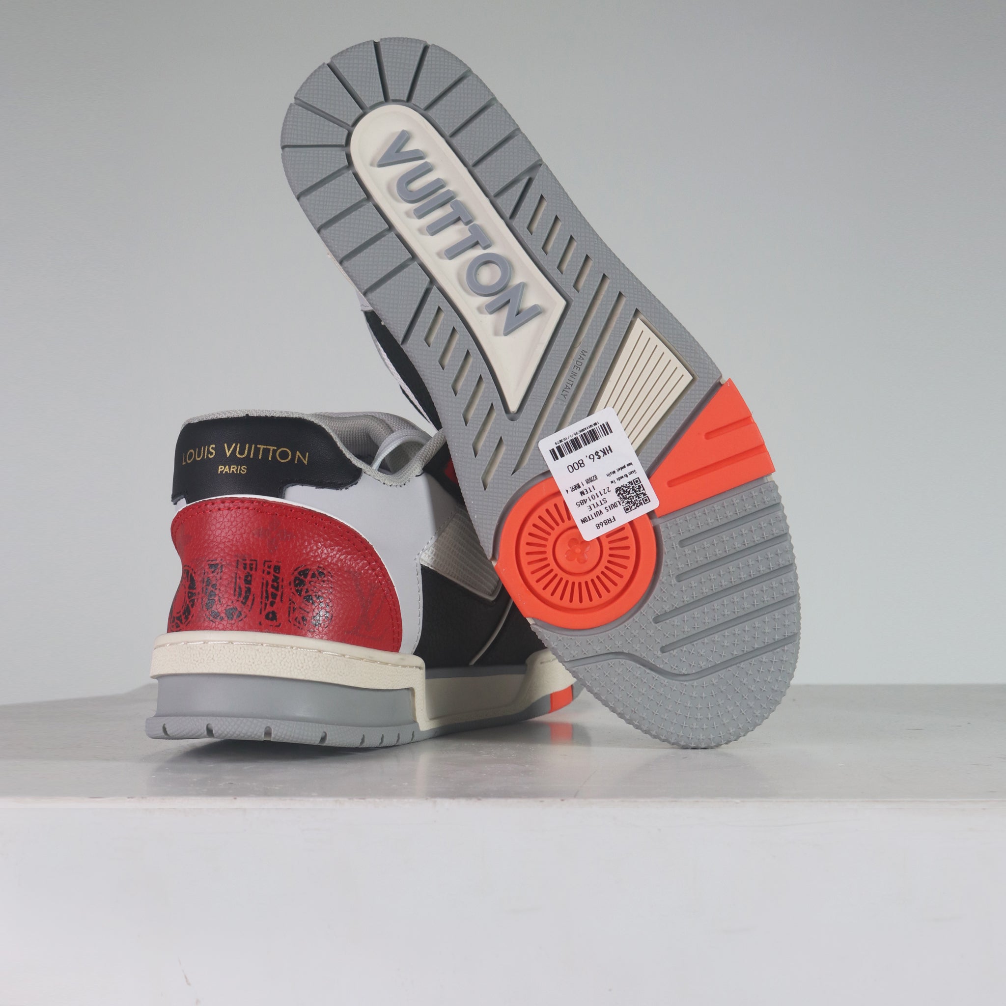 Sneakers LV Trainer Black/Red