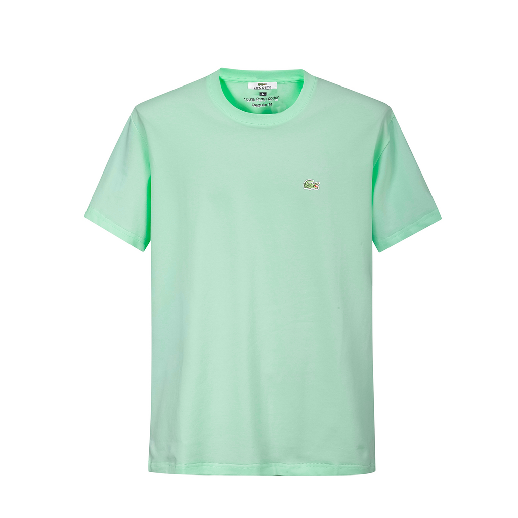 Camiseta 36090-5  Basica Verde Claro Para Hombre