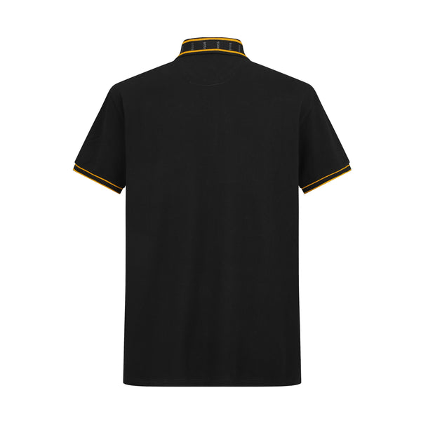 Camiseta 58177 Tipo Polo Negra Para hombre