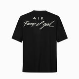 Camiseta 583009 Oversize Negra Para Hombre