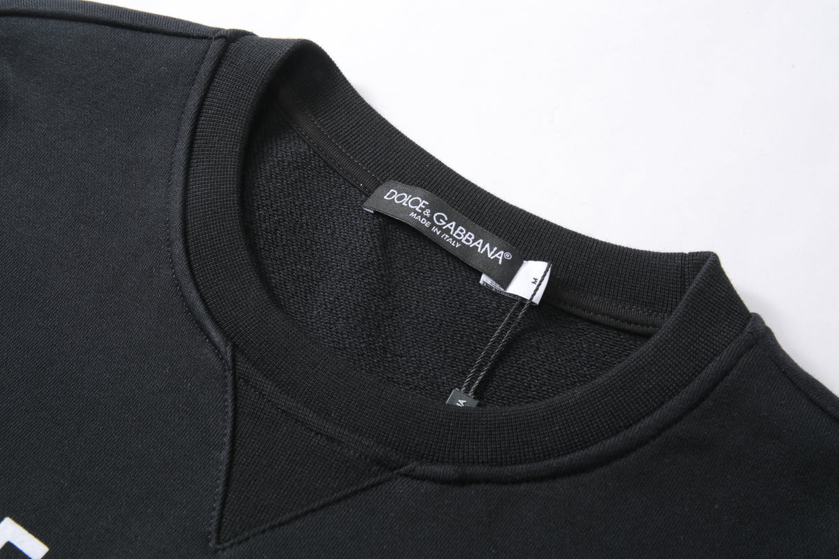 Buzo 568004 Negro Cuello Redondo Para Hombres