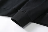 Buzo 568004 Negro Cuello Redondo Para Hombres