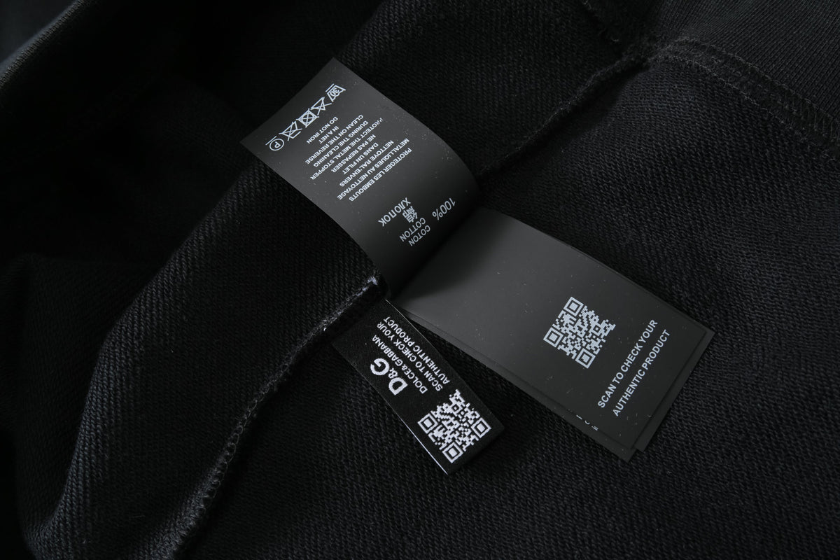 Buzo 568004 Negro Cuello Redondo Para Hombres