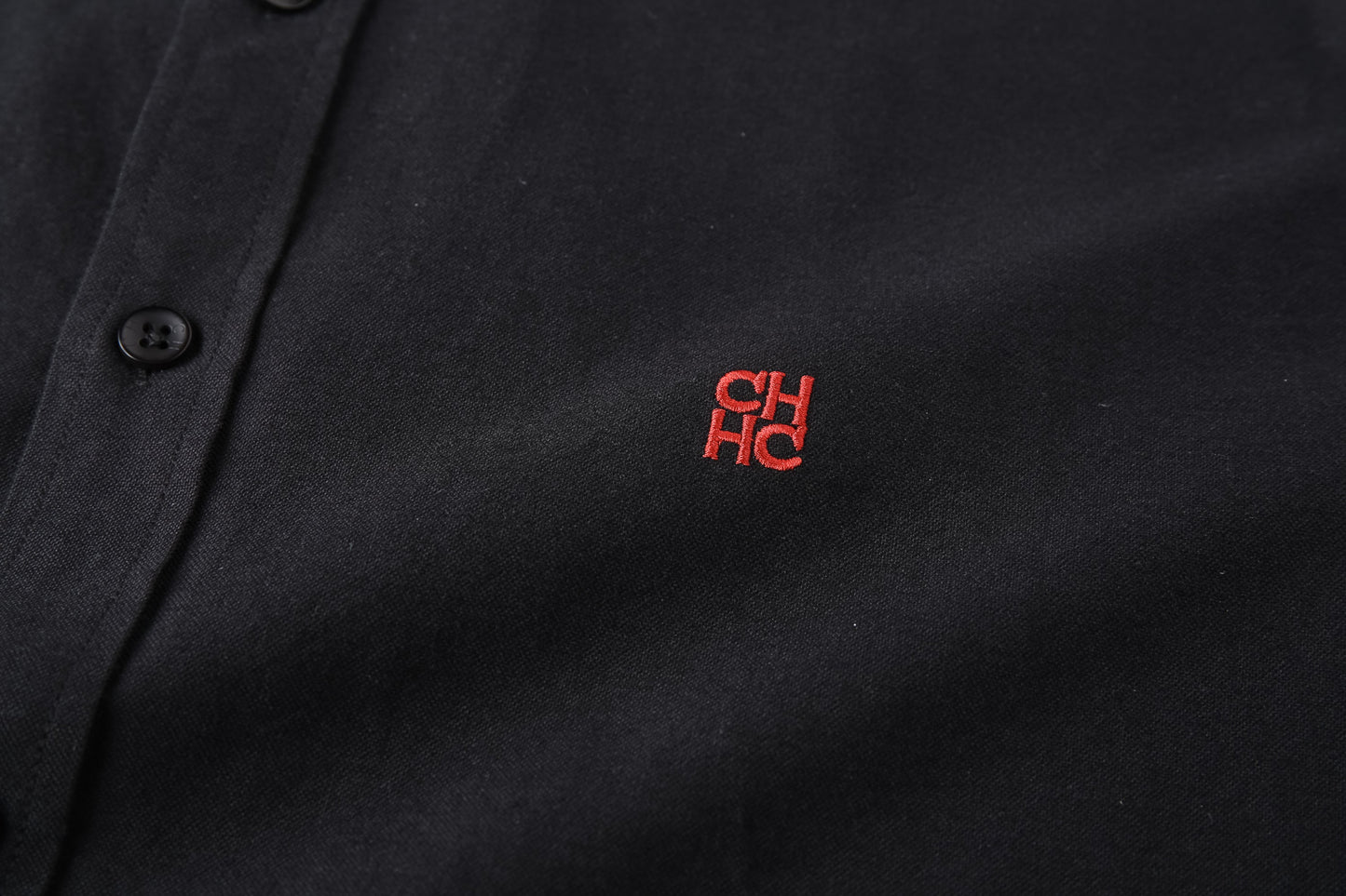 Camisa 50011 Negra Manga Larga para Hombre