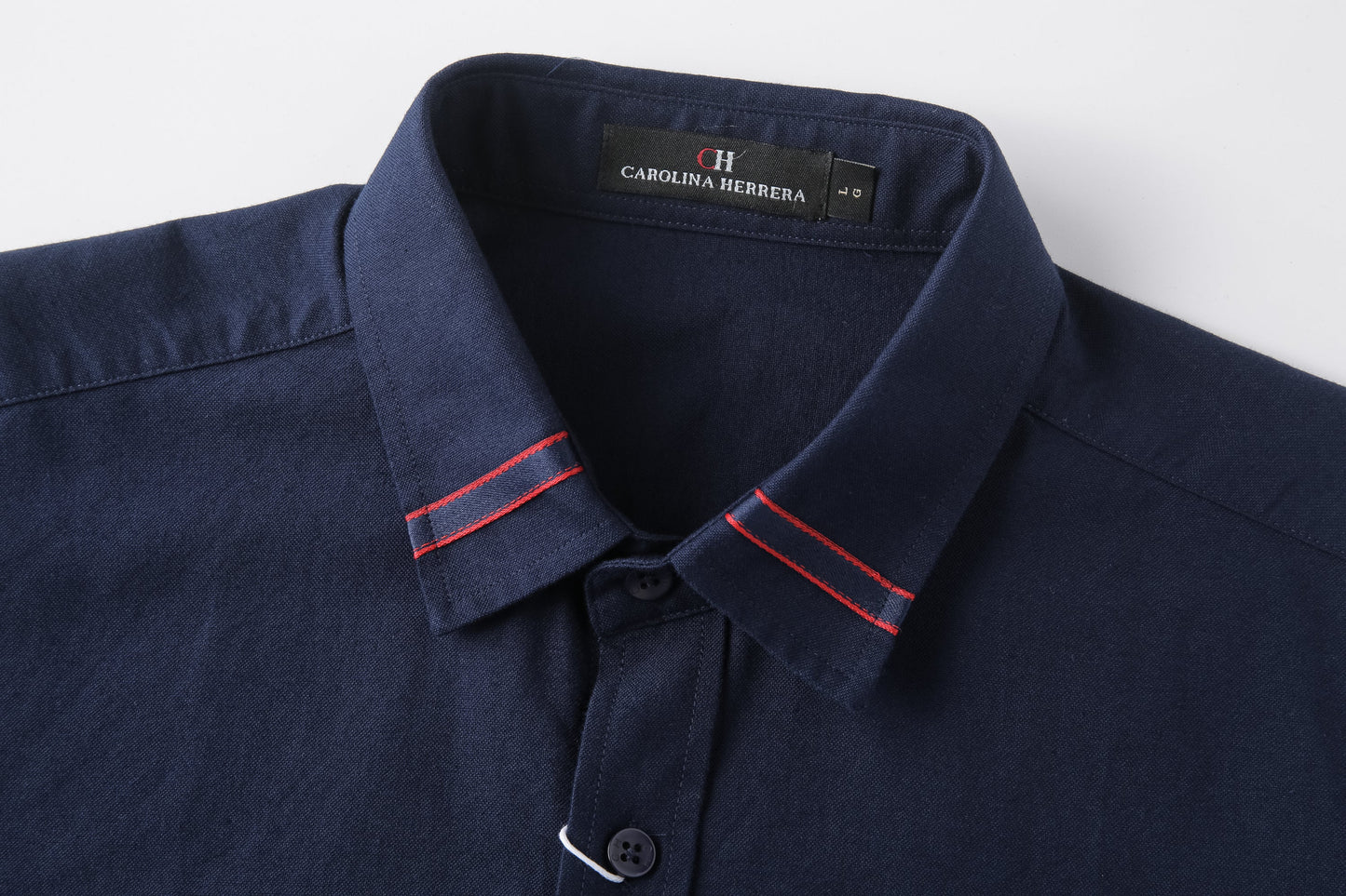 Camisa 50011 Azul Oscuro Manga Larga para Hombre