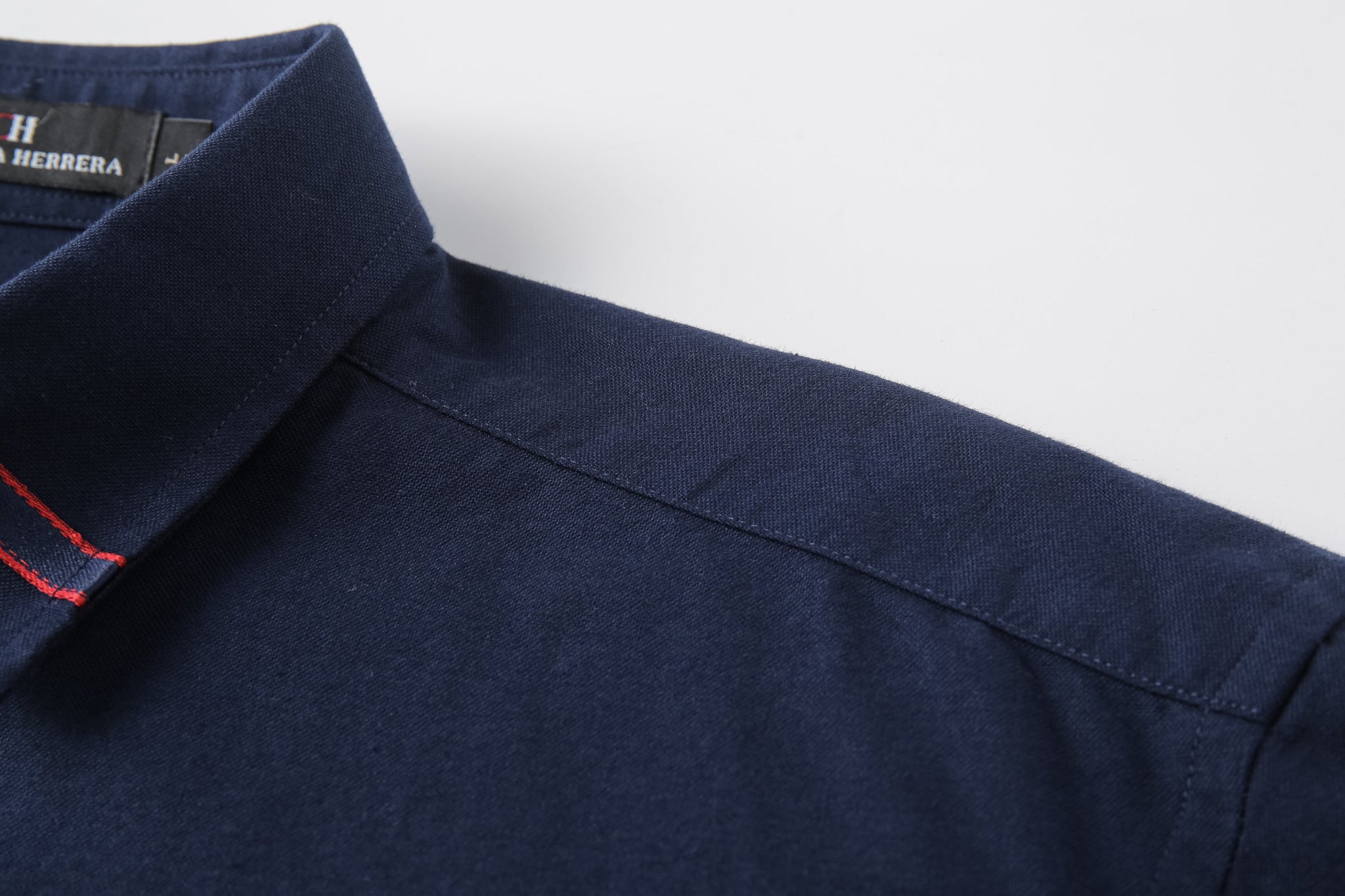 Camisa 50011 Azul Oscuro Manga Larga para Hombre